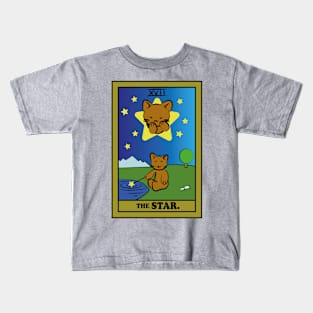 TAROT CARDS | THE STAR. | CAT Kids T-Shirt